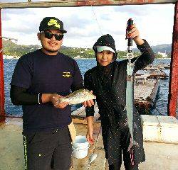 本部釣りイカダ 釣果