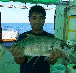 本部釣りイカダ 釣果