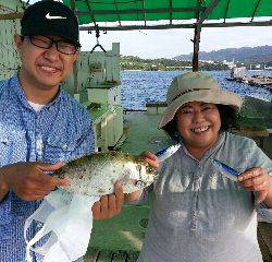本部釣りイカダ 釣果