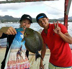 本部釣りイカダ 釣果
