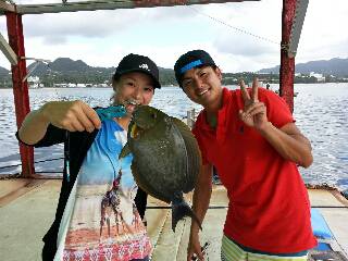 本部釣りイカダ 釣果