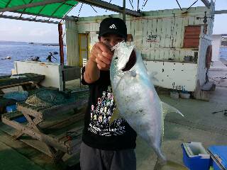 本部釣りイカダ 釣果