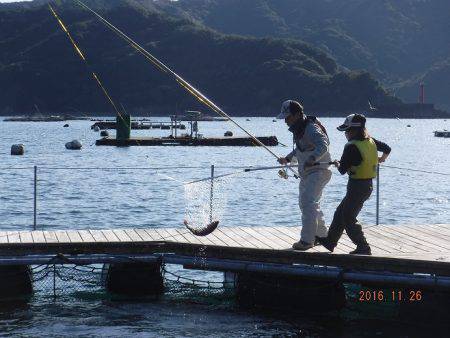フィッシングパーク錦 釣果