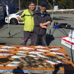 フィッシングパーク錦 釣果