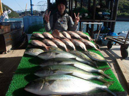 カタタのつり堀 釣果