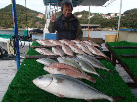 カタタのつり堀 釣果