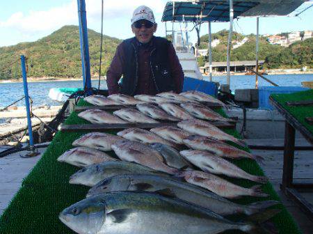 カタタのつり堀 釣果