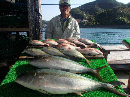 カタタのつり堀 釣果