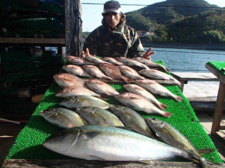 カタタのつり堀 釣果