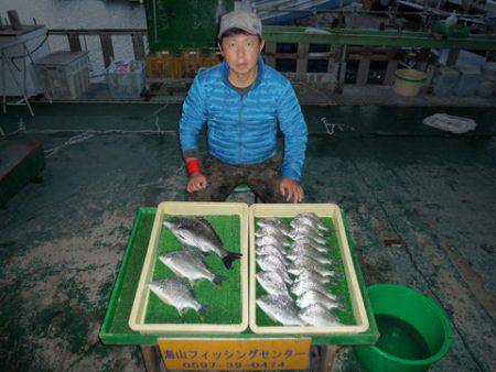 海山フィッシングセンター 釣果