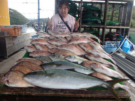 カタタのつり堀 釣果