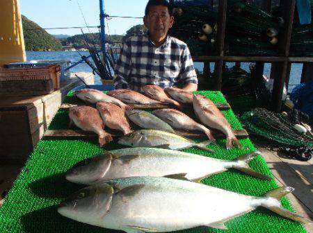 カタタのつり堀 釣果