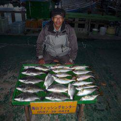 海山フィッシングセンター 釣果