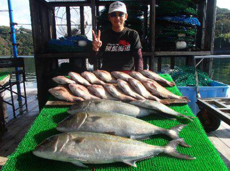 カタタのつり堀 釣果