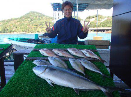 カタタのつり堀 釣果