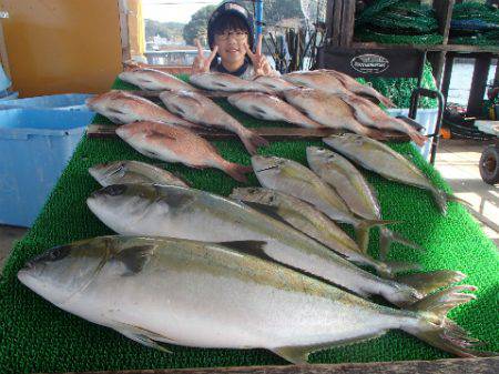 カタタのつり堀 釣果