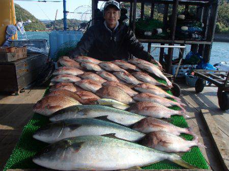 カタタのつり堀 釣果
