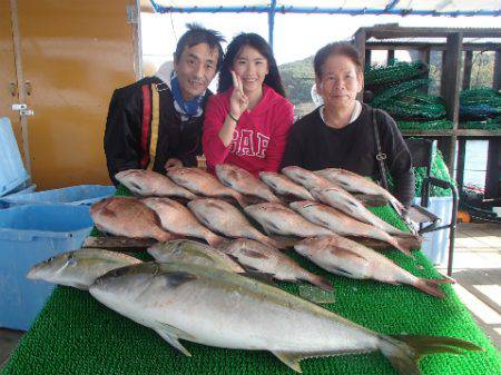 カタタのつり堀 釣果