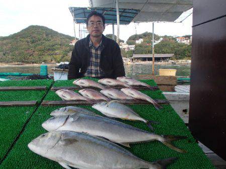 カタタのつり堀 釣果