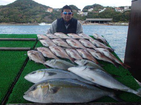 カタタのつり堀 釣果