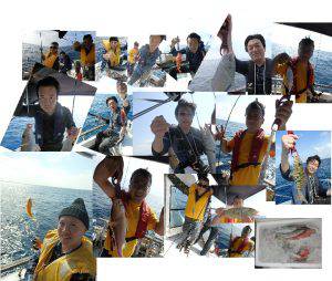 クルーザーフィッシングトムトム 釣果