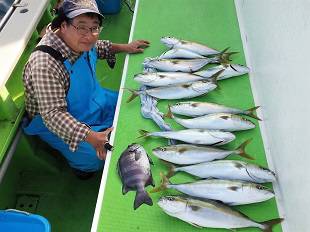 利八丸 釣果