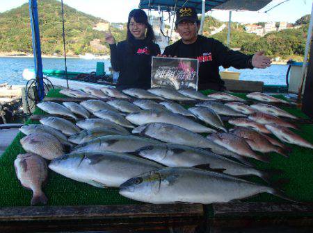 カタタのつり堀 釣果