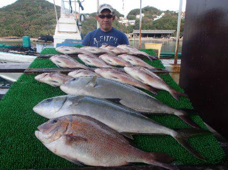 カタタのつり堀 釣果