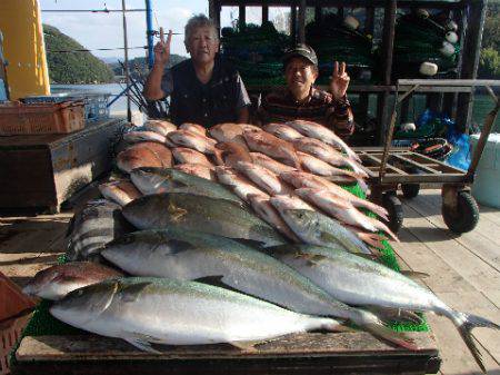 カタタのつり堀 釣果
