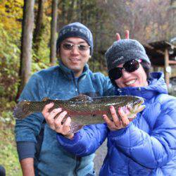 小菅トラウトガーデン 釣果