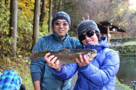 小菅トラウトガーデン 釣果