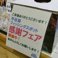 平谷湖フィッシングスポット 釣果