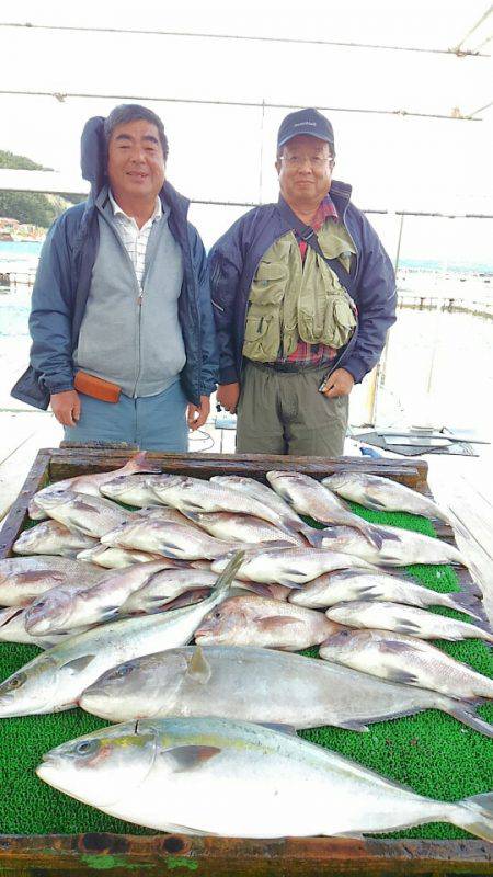 海の釣堀 海恵 釣果