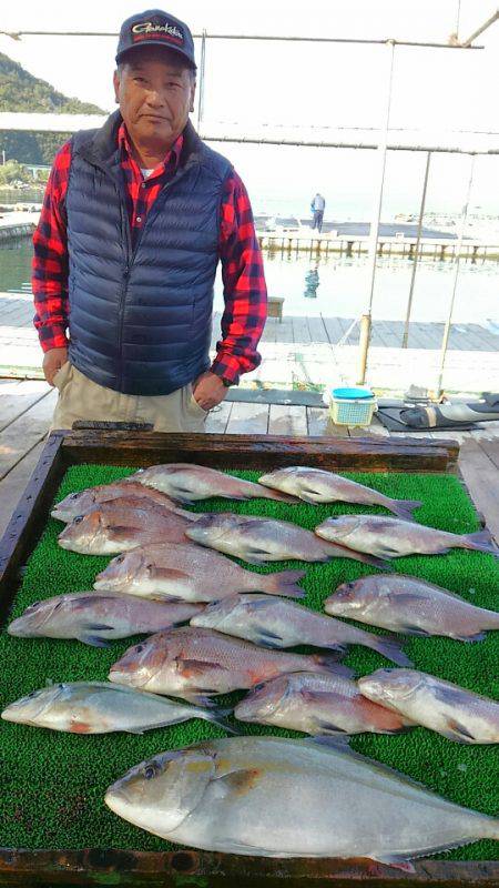 海の釣堀 海恵 釣果