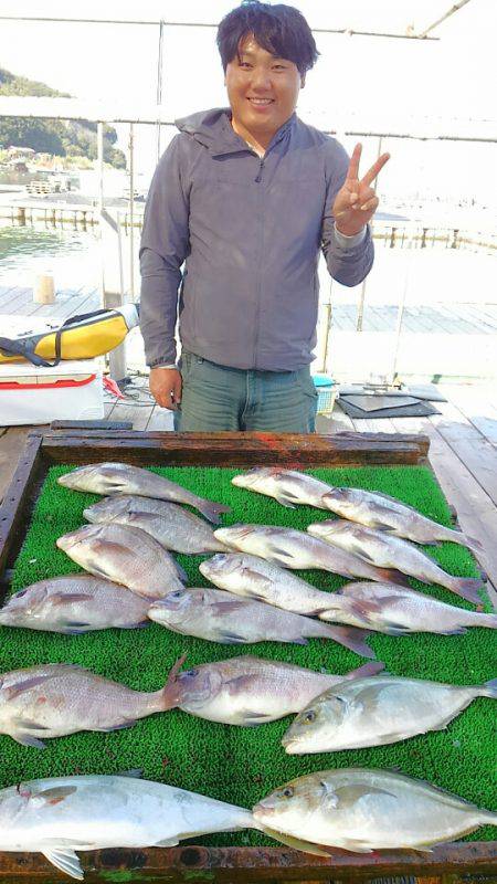 海の釣堀 海恵 釣果