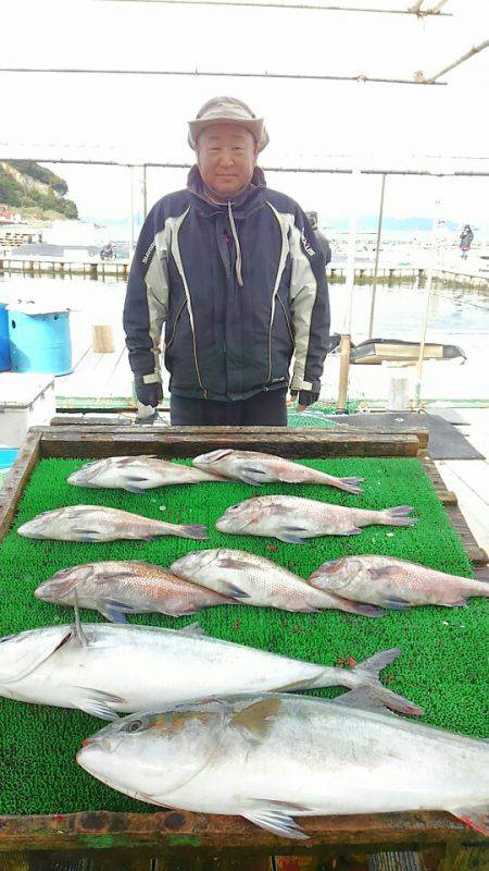 海の釣堀 海恵 釣果
