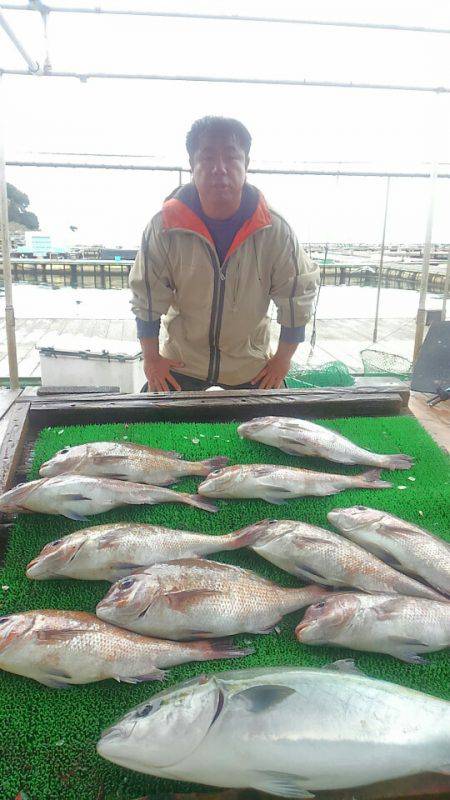 海の釣堀 海恵 釣果