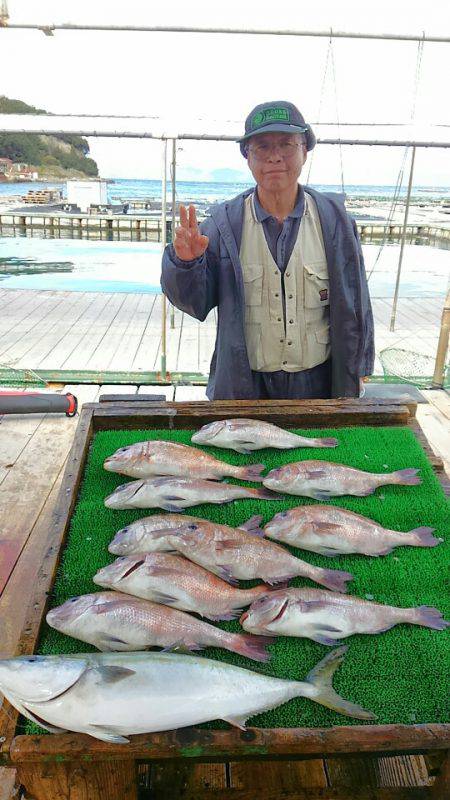 海の釣堀 海恵 釣果
