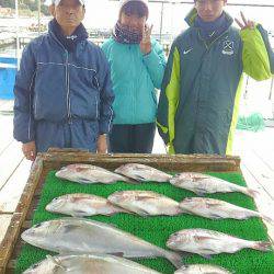 海の釣堀 海恵 釣果