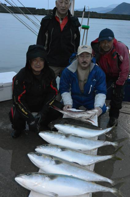 ジギング船 BLUEWATER 釣果