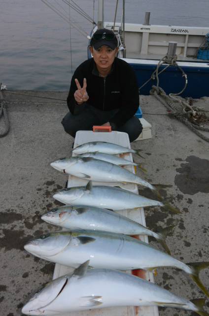 ジギング船 BLUEWATER 釣果