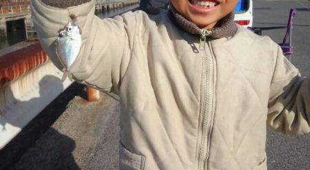 初めてフッコが釣れた