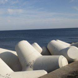 爆風の中・・・