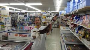 初めて釣りました