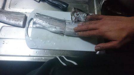 寒い中での釣行