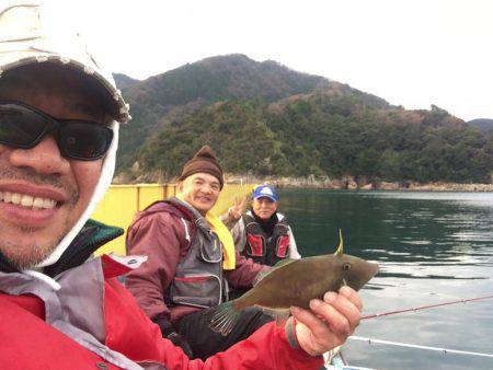 内浦湾でレンタルボートでハゲ釣り