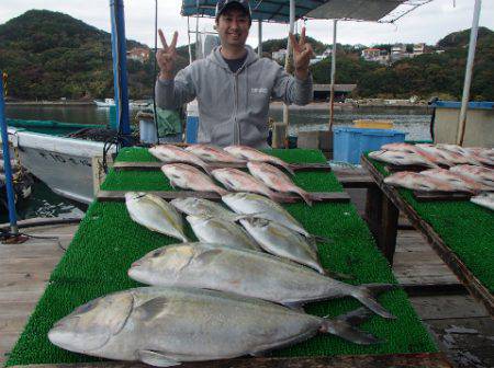 カタタのつり堀 釣果