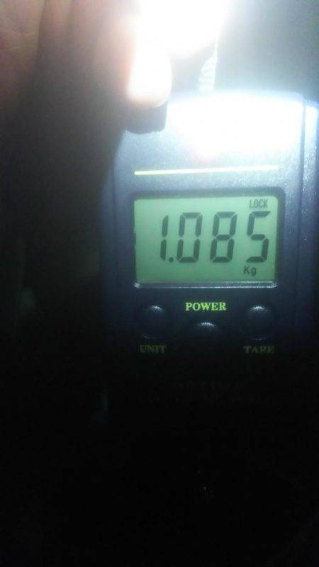 キロアップ釣りました！