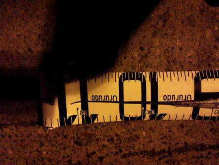 今シーズン最大111センチ。