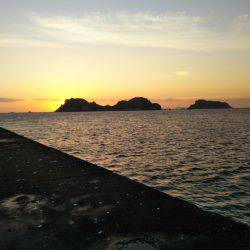 阿南市の辰巳北突堤テンヤでタチウオ